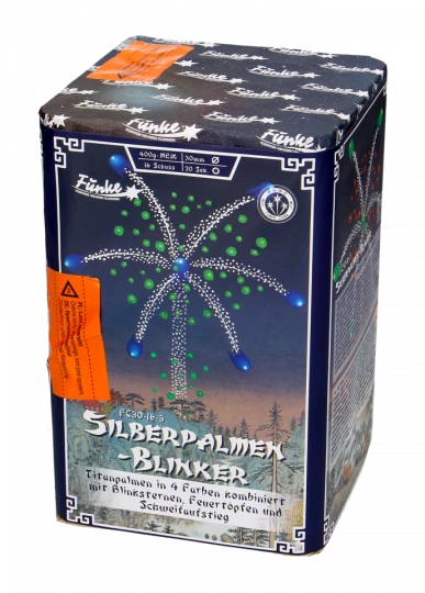 Funke Silberpalmen-Blinker, 16 Schuss Batterie