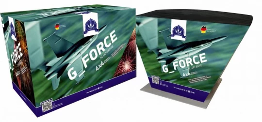 G-Force, 16 Schuss Fächer-Batterie (Kal. 30mm)