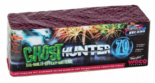 Ghosthunter, 70 Schuss Batterie