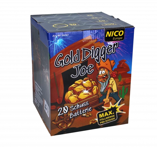 Gold Digger Joe, 20 Schuss Batterie
