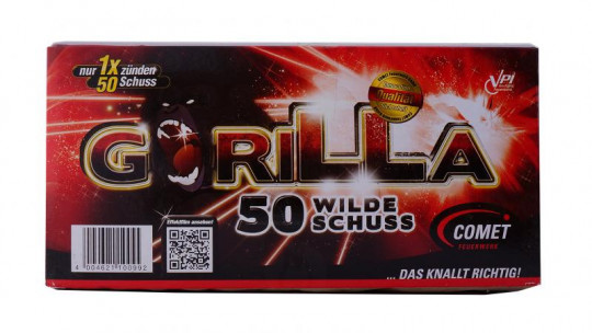 Gorilla, 50 Wilde Schuss