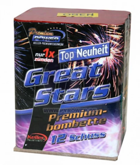 Great Stars, 12 Schuss - Premium Power