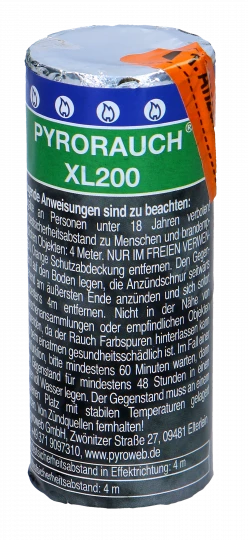 Großer Rauchtopf - Pyrorauch XL200, GRÜN