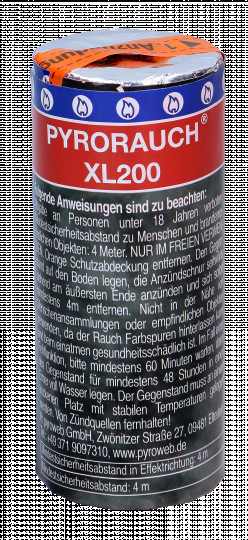 Großer Rauchtopf - Pyrorauch XL200, ROT