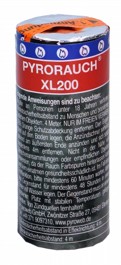 Großer Rauchtopf - Pyrorauch XL200, ROT