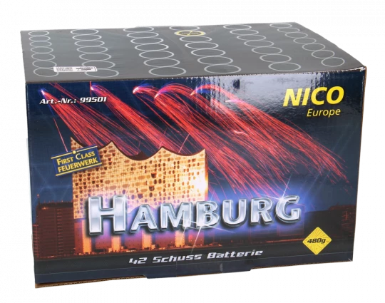 Hamburg, 42-Schuss-Batterie