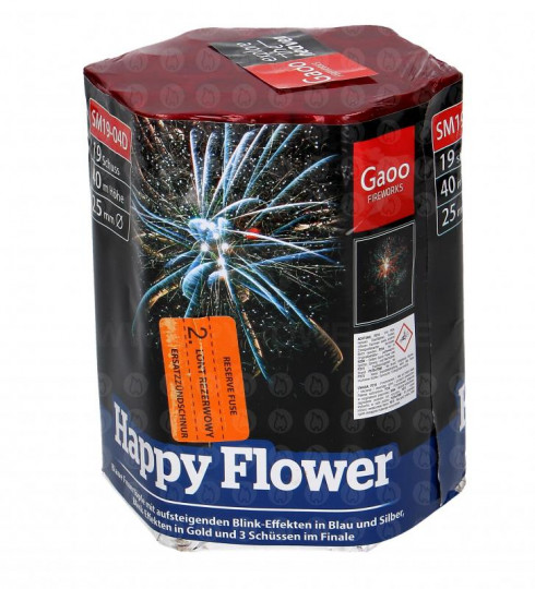 Happy Flower, 19-Schuss-Batterie