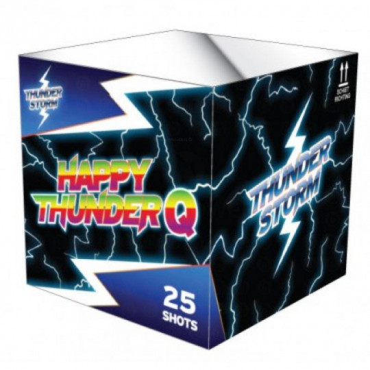 Happy Thunder Q, 25 Schuss Batterie im 12er Käfig