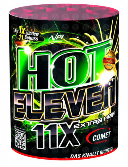 Hot Eleven, 11 Schuss Multi-Effektbatterie