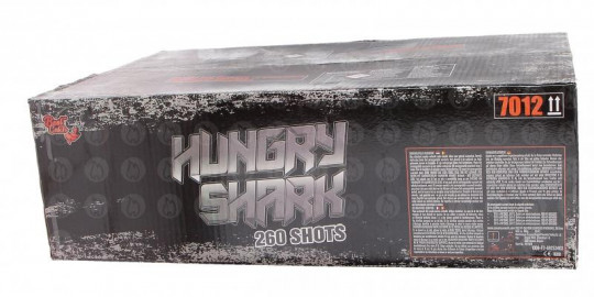 Hungry Shark, 260-Schuss-Verbundfeuerwerk