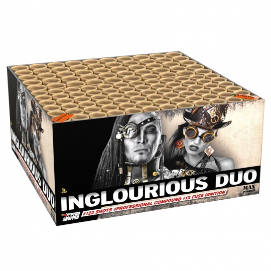 Inglourious Duo, 122-Schuss-Verbundfeuerwerk
