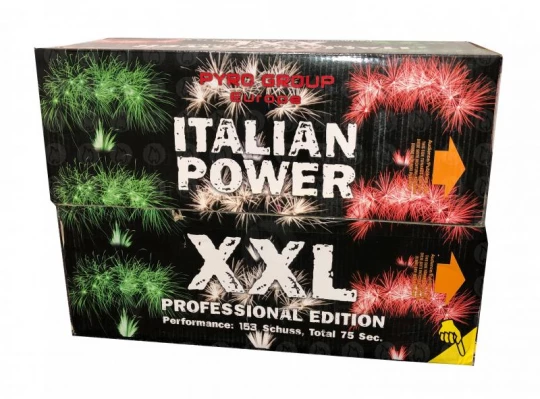 Italian Power XXL, 153-Schuss-Verbundfeuerwerk