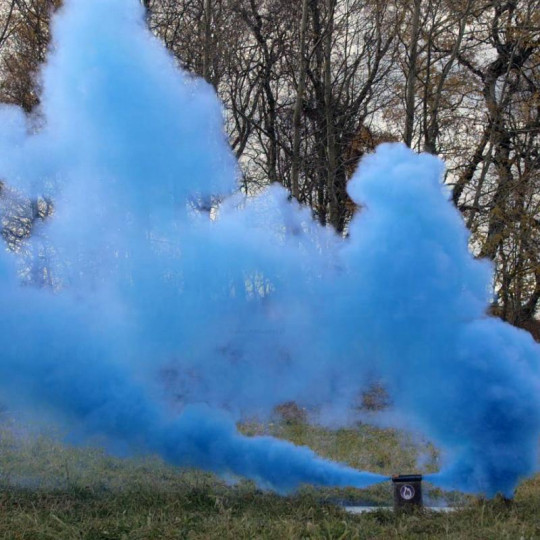 Jumbo Rauchfackel / Pyrorauch XL800 - Blau