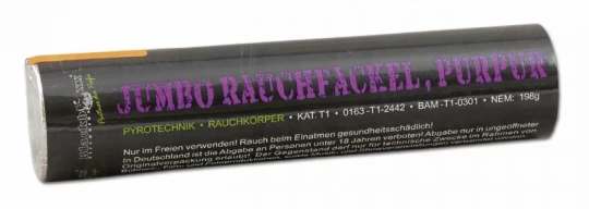Jumbo Rauchfackel / Pyrorauch XL800  - purpur