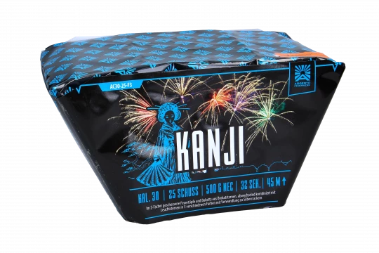Kanji, 25 Schuss Batterie