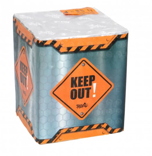 Keep Out, 19-Schuss-Batterie
