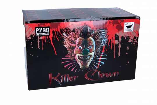 Killer Clown 25-Schuss-Fächerbatterie