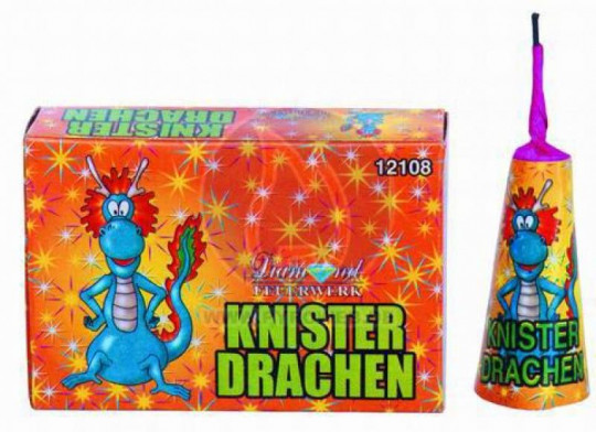 Knister Drachen Crackling-Vulkan 5er Schachtel