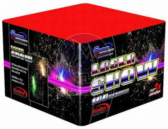 Laser Show 100 Schuß
