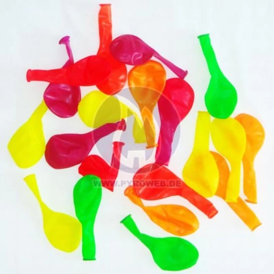 Luftballons NEON-Farben, 20 Stück