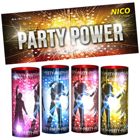 Nico, Party Power 4er-Btl.