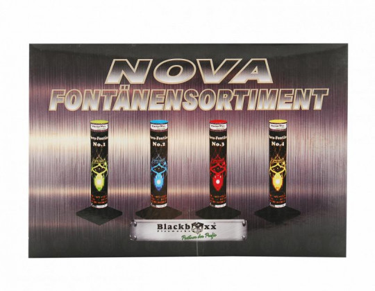 Nova Fontänen-Sortiment, 4er