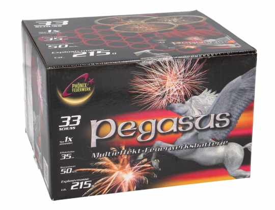 Pegasus, 33-Schuss-Multi-Effekt-Batterie