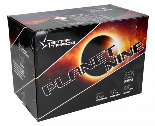Planet Nine, 25 Schuss Fächerbatterie