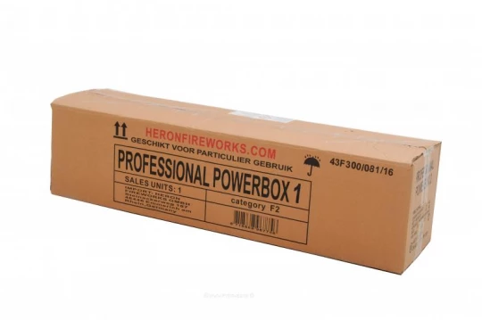 Professional Powerbox 1 , 144-Schuss-Verbundfeuerwerk