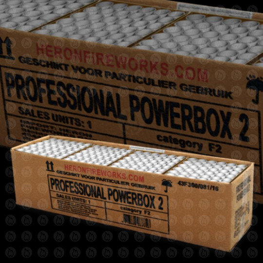Professional Powerbox 2 , 144-Schuss-Verbundfeuerwerk