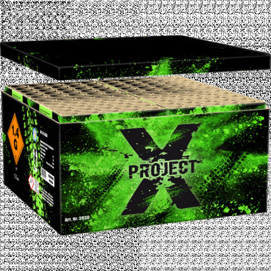 Project X, 100-Schuss-Verbundfeuerwerk