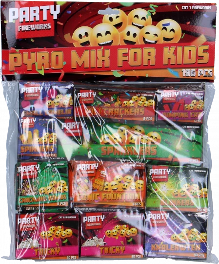 Pyro Mix For Kids, 196-teilig