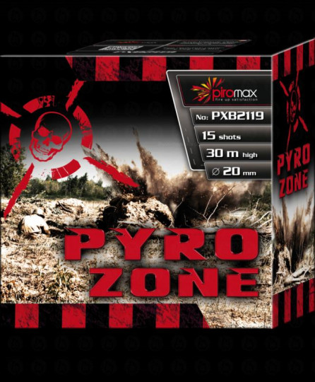 Pyro Zone, 15-Schuss-Batterie