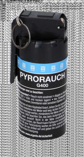 Pyrorauch G400 mit Kipphebelzündung, schwarz