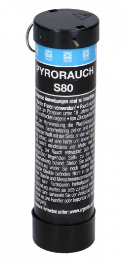 Pyrorauch S80 mit Schlagzündung - schwarz
