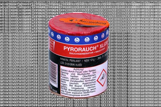 Pyrorauch XL600 rot