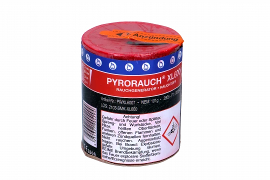 Pyrorauch XL600 rot