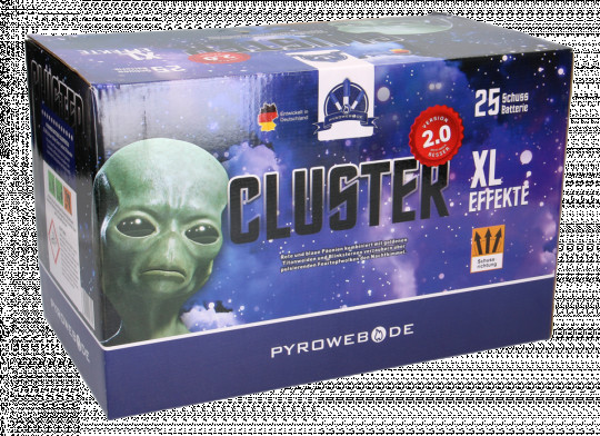 Cluster V2.0  - 25 Schuss Premium-Batterie
