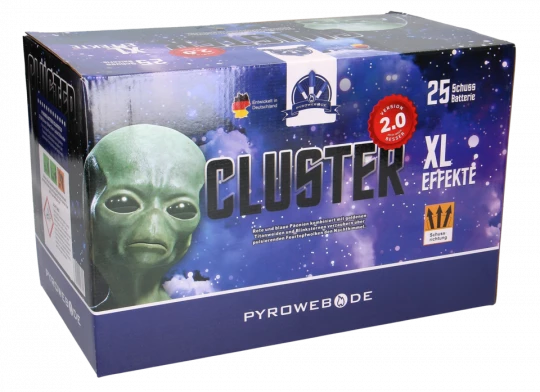Cluster V2.0  - 25 Schuss Premium-Batterie