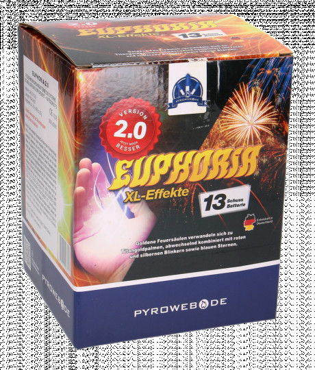 Euphoria V2.0 - 13 Schuss Premium-Batterie