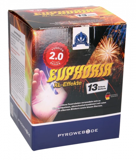 Euphoria V2.0 - 13 Schuss Premium-Batterie