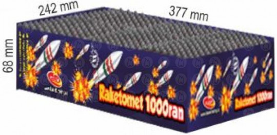 Raketomet, 1000-Schuss-Batterie
