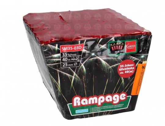Rampage, 35-Schuss-Batterie