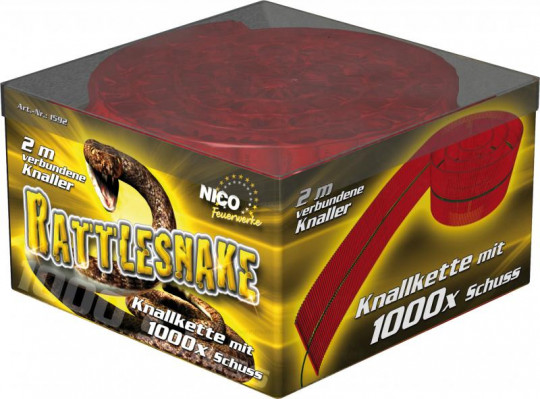 Rattlesnake, 1000 Schuss Knallkette