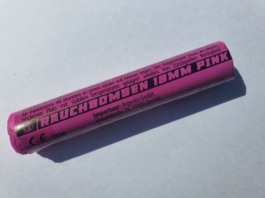 Rauchbombe 18mm Pink