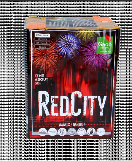 Red City, 20 Schuss Batterie
