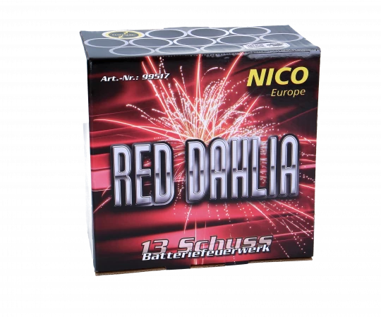 Red Dahlia, 13-Schuss-Batterie