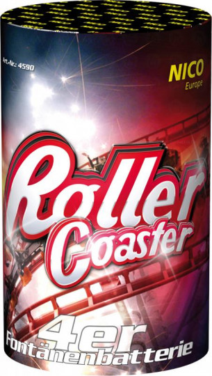 Roller Coaster, 4er Fontänenbatterie