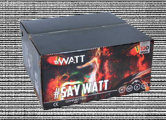 Say Watt, 100 Schuss Batterie