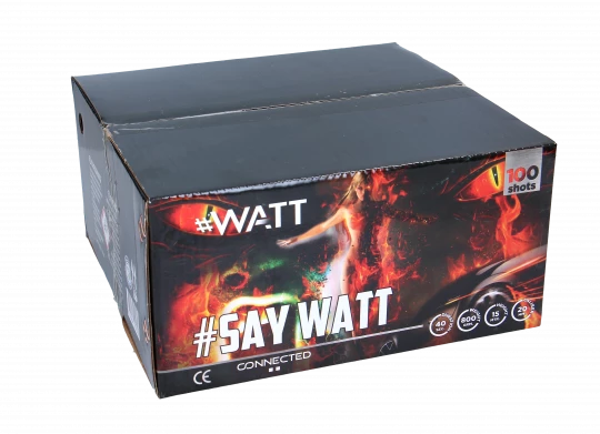 Say Watt, 100 Schuss Batterie